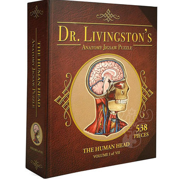 Dr. Livingston Dr. Livingston's Anatomy: The Human Head Puzzle 538pcs