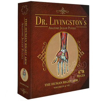 Dr. Livingston Dr. Livingston's Anatomy: The Human Right Arm Puzzle 478pcs