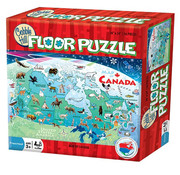 Cobble Hill Puzzles Cobble Hill Map of Canada Floor Puzzle 48pcs