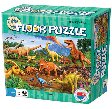 Cobble Hill Puzzles Cobble Hill Dinos Floor Puzzle 36pcs