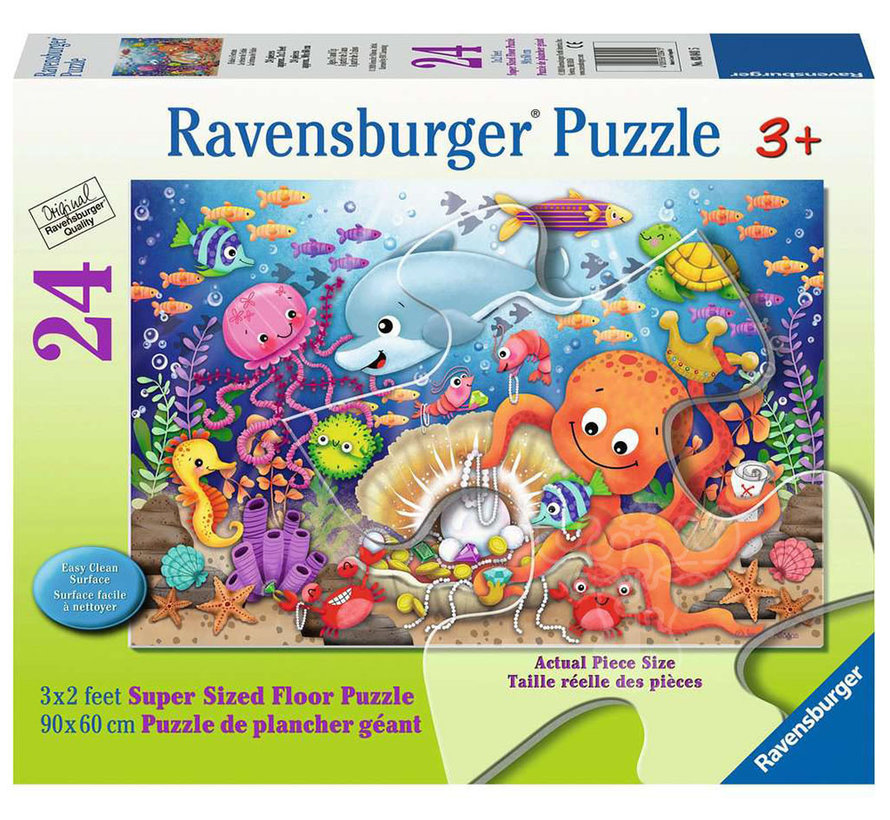 Ravensburger Fishie's Fortune Floor Puzzle 24pcs