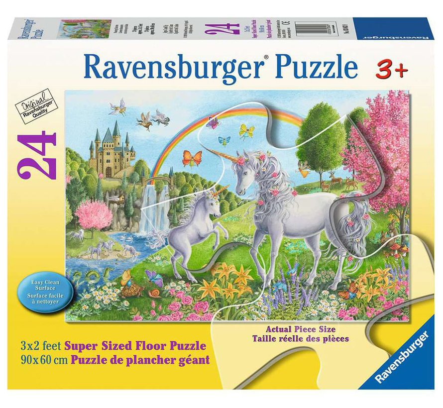 Ravensburger Prancing Unicorns Floor Puzzle 24pcs