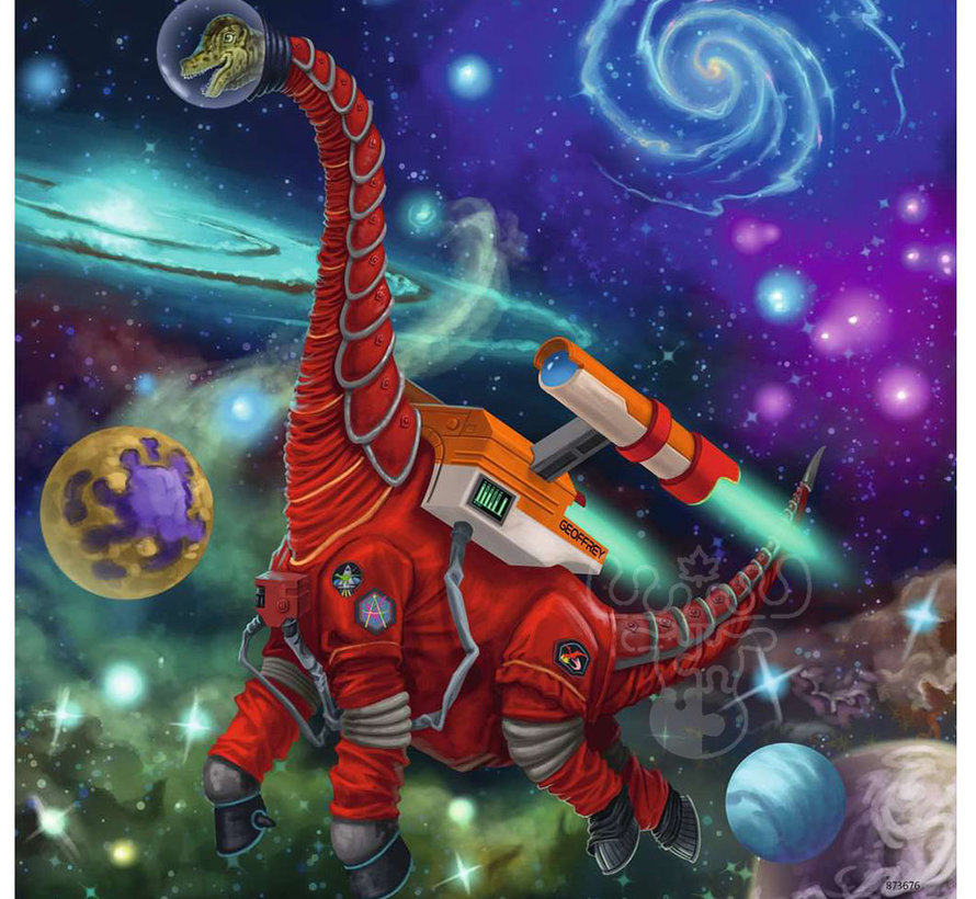 Ravensburger Dinosaurs in Space Puzzle 3 x 49pcs