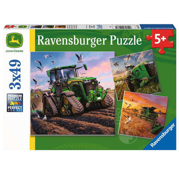 Ravensburger Ravensburger John Deere: Seasons of John Deere Puzzle 3 x 49pcs