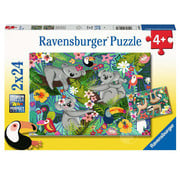 Ravensburger Ravensburger Koalas and Sloths Puzzle 2 x 24pcs