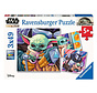 Ravensburger Star Wars The Mandalorian: Grogu Moments Puzzle 3 x 49pcs