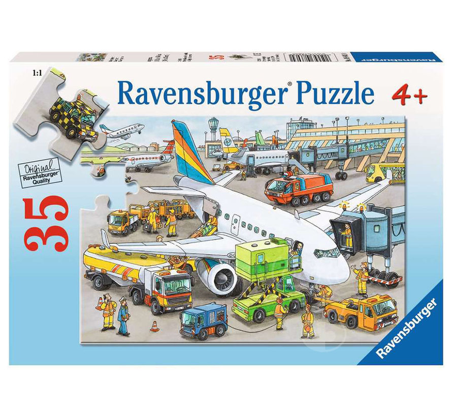 Ravensburger Busy Airport Puzzle 35pcs