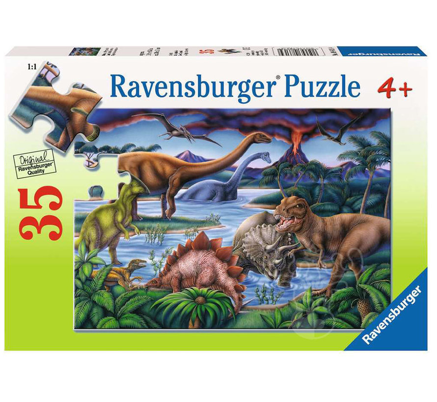 Ravensburger Dinosaur Playground Puzzle 35pcs