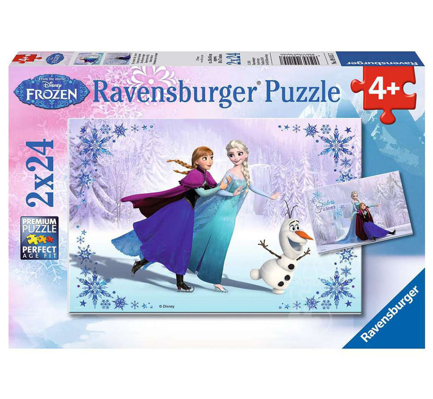Ravensburger Disney Frozen: Sisters Always Puzzle 2 x 24pcs