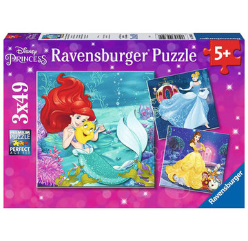 Ravensburger Ravensburger Disney Princess: Princess Adventure Puzzle 3 x 49pcs