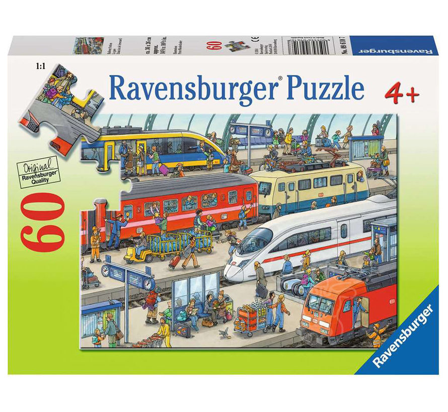 Ravensburger Railway Station Puzzle 60pcs