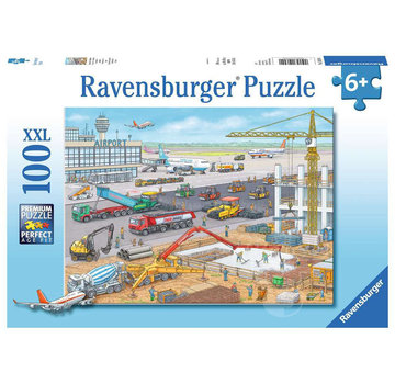 Ravensburger Ravensburger Construction at the Airport Puzzle 100pcs XXL