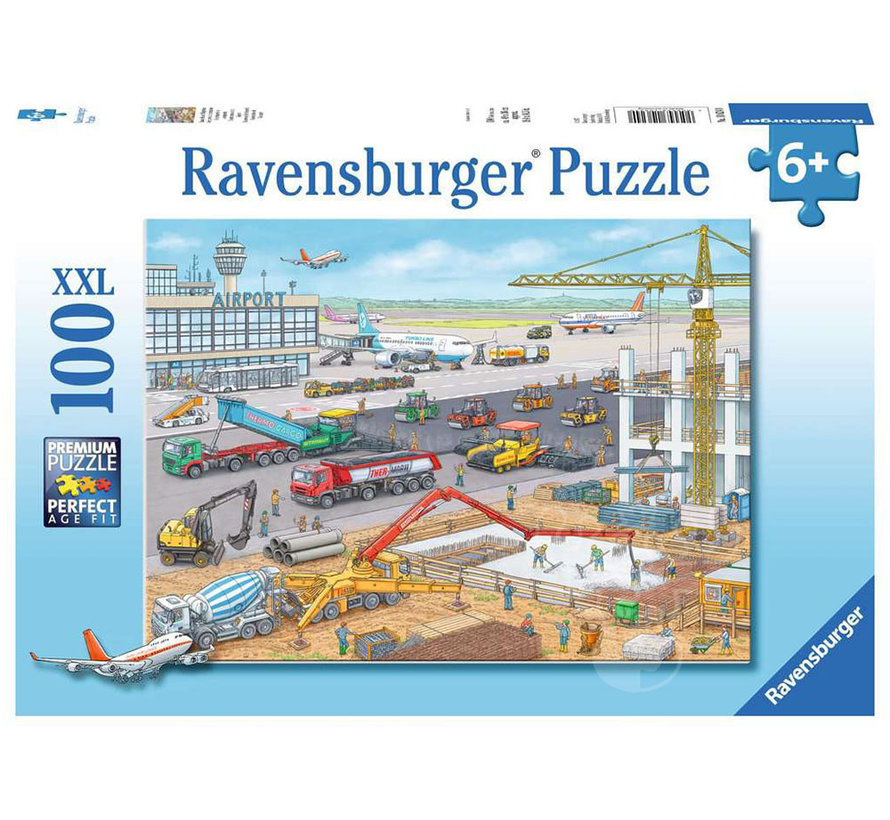 Ravensburger Construction at the Airport Puzzle 100pcs XXL