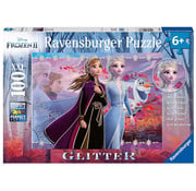 Ravensburger Ravensburger Disney Frozen II: Strong Sisters Glitter Puzzle 100pcs XXL