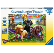 Ravensburger Ravensburger Puppy Picnic Puzzle 100pcs XXL