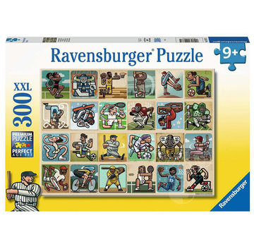 Ravensburger Ravensburger Awesome Athletes Puzzle 300pcs XXL