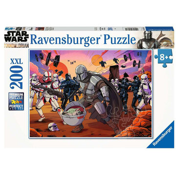Ravensburger Ravensburger Star Wars The Madalorian Face-Off Puzzle 200pcs XXL