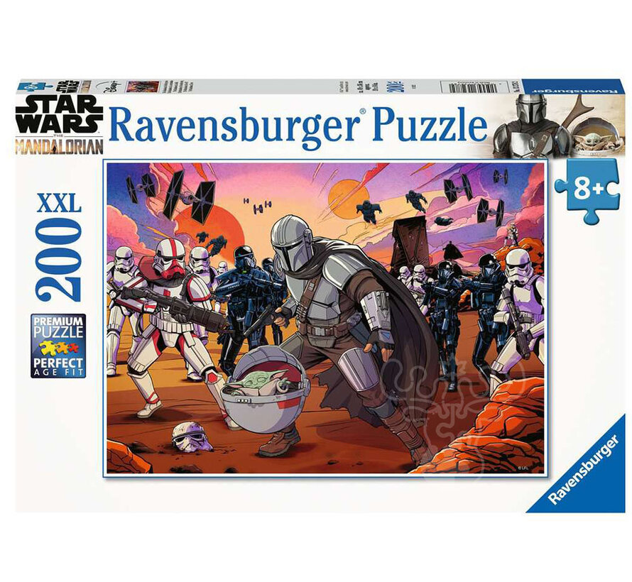 Ravensburger Star Wars The Madalorian Face-Off Puzzle 200pcs XXL