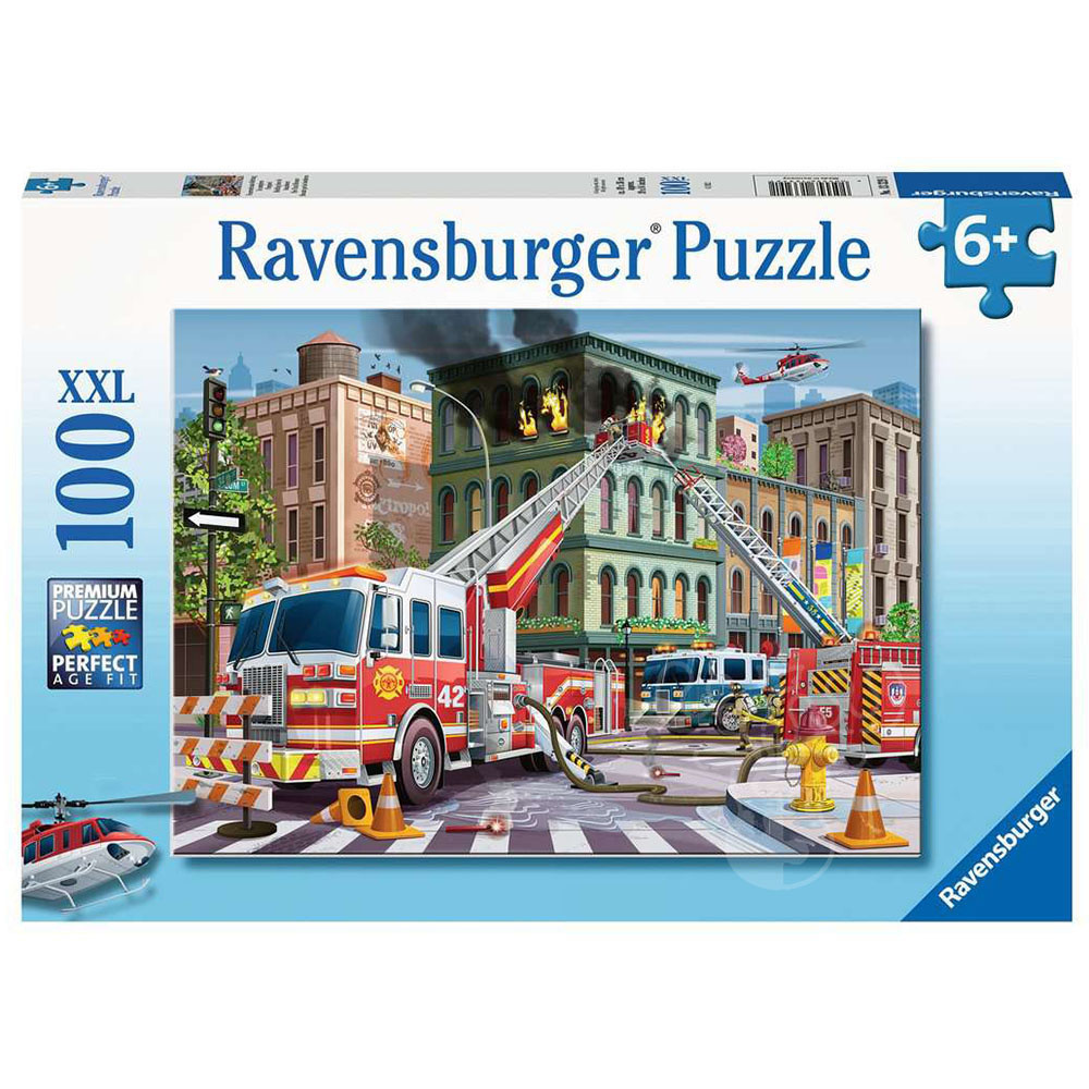 Fire Truck Rescue Puzzle - 100 piece Fire Truck Rescue Puzzle - 100 piece