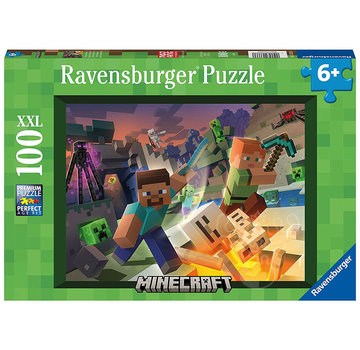 Ravensburger Ravensburger Monster Minecraft Puzzle 100pcs XXL