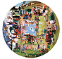 FINAL SALE SunsOut Four Seasons on the Green Round Puzzle 1000pcs