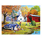 SunsOut Family Time by the River Puzzle 300pcs