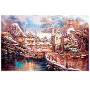 SunsOut FINAL SALE SunsOut Christmas Cove Puzzle 1000pcs *