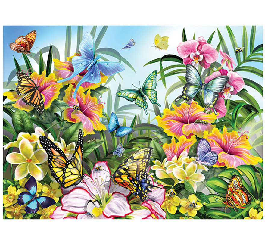 SunsOut Garden Colors Puzzle 1000pcs