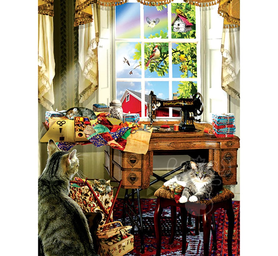 SunsOut The Sewing Room Puzzle 1000pcs