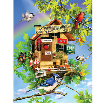 SunsOut FINAL SALE SunsOut Fish All Day Puzzle 500pcs