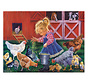 SunsOut Little Farm Girl Puzzle 500pcs