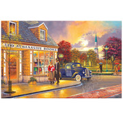 SunsOut FINAL SALE SunsOut Leo's Bookshop Puzzle 1000pcs