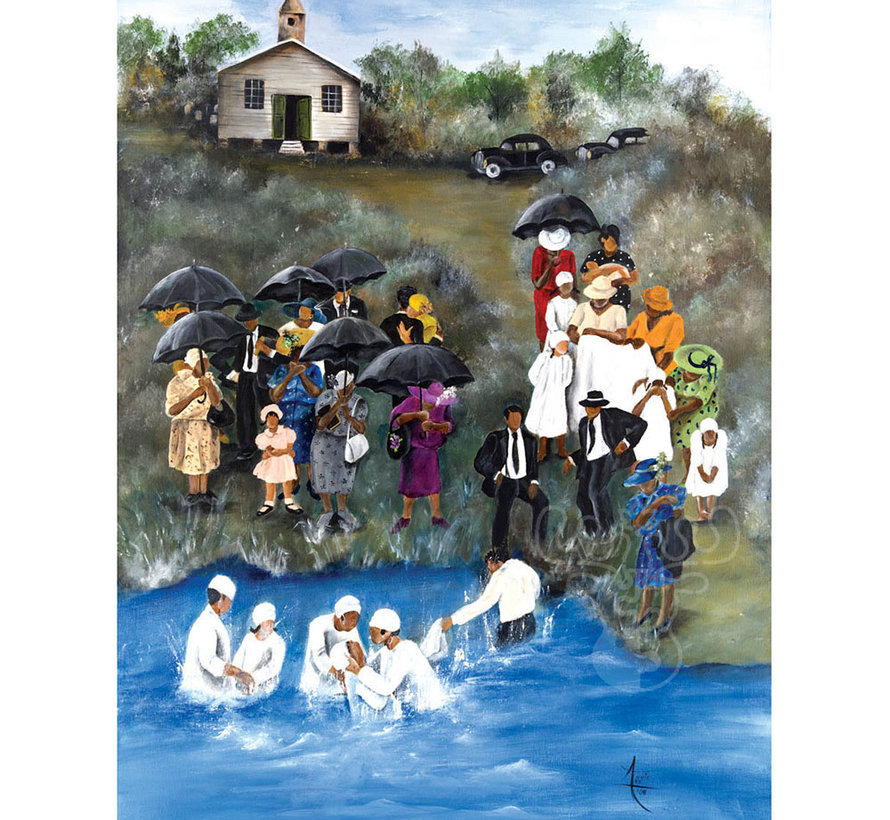 FINAL SALE SunsOut Baptism Puzzle 1000pcs