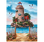 SunsOut Island Lighthouse Puzzle 1000pcs