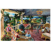SunsOut FINAL SALE SunsOut Afternoon with Grandma Puzzle 1000pcs