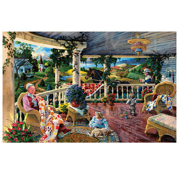 SunsOut FINAL SALE SunsOut Afternoon with Grandma Puzzle 1000pcs