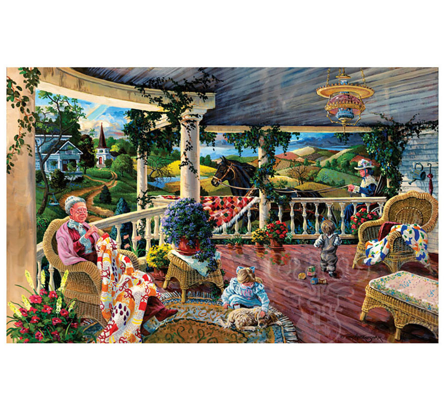 FINAL SALE SunsOut Afternoon with Grandma Puzzle 1000pcs