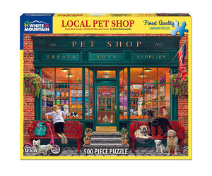 White Mountain Local Pet Store Puzzle 500pcs Puzzles Canada