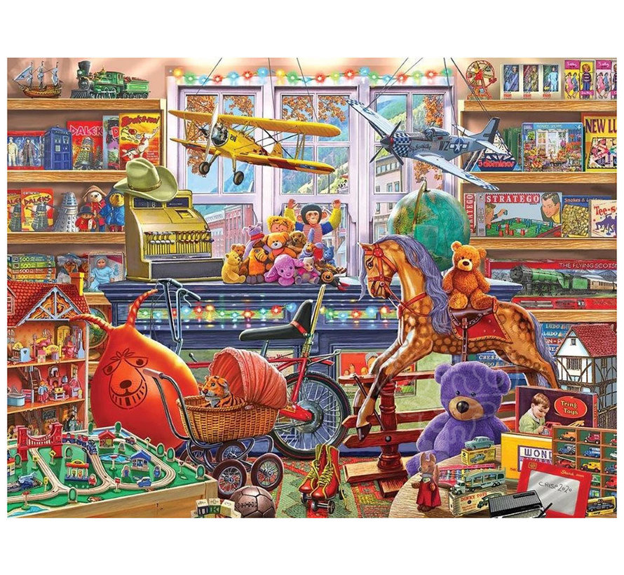 White Mountain Toy Shoppe Puzzle 500pcs