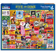 White Mountain White Mountain Five & Dime Puzzle 1000pcs