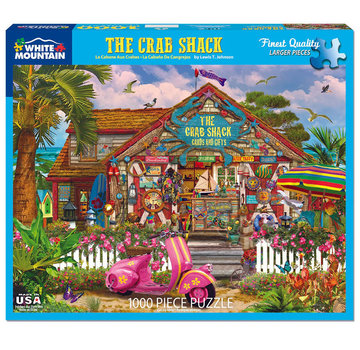 White Mountain White Mountain Crab Shack Puzzle 1000pcs