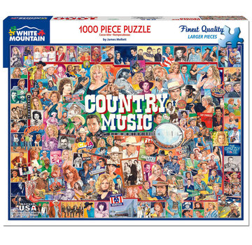 White Mountain White Mountain Country Music Puzzle 1000pcs