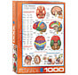 Eurographics Education: The Brain Puzzle 1000pcs