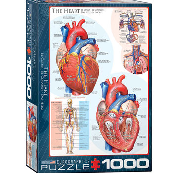 Eurographics Eurographics Education: The Heart Puzzle 1000pcs