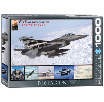 Eurographics Eurographics Transportation: F-16 Falcon Puzzle 1000pcs