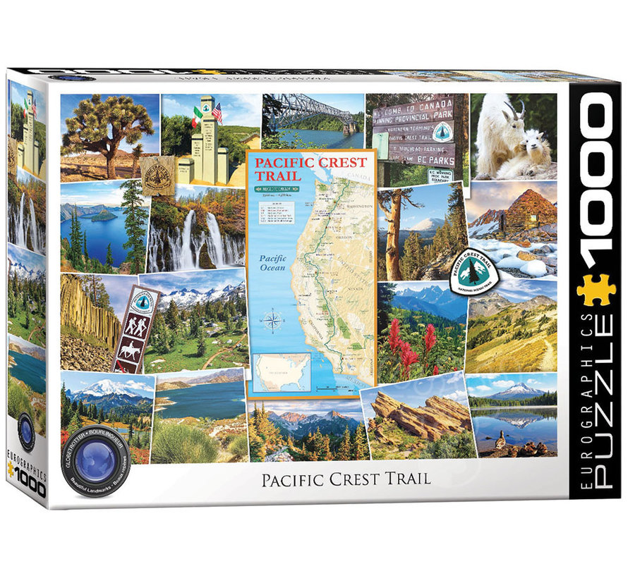 Eurographics Pacific Crest Trail Puzzle 1000pcs