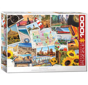 Eurographics Eurographics Midwest, USA Road Trip Puzzle 1000pcs RETIRED