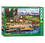 Eurographics Normand: Grand Teton Cabin Puzzle 1000pcs