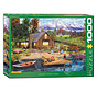 Eurographics Normand: Mountain Cabin Puzzle 1000pcs