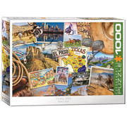 Eurographics FINAL SALE Eurographics Texas, USA Road Trip Puzzle 1000pcs